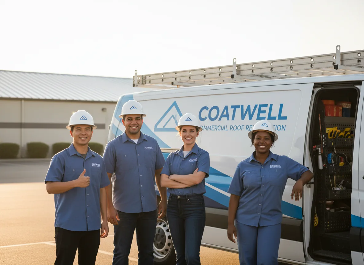 Commercial roof coating company in Stendal, IN